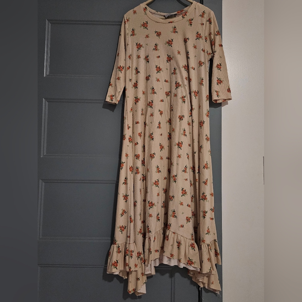 Floral Klassy Girl Dress Large